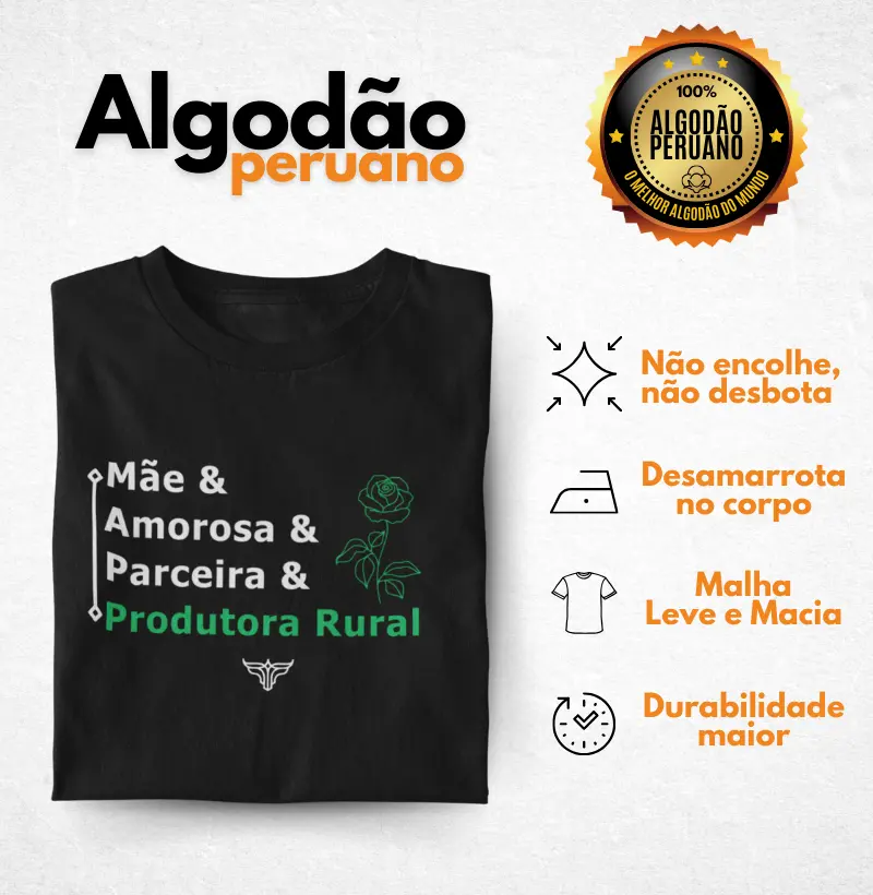 Mãe e Produtora Rural