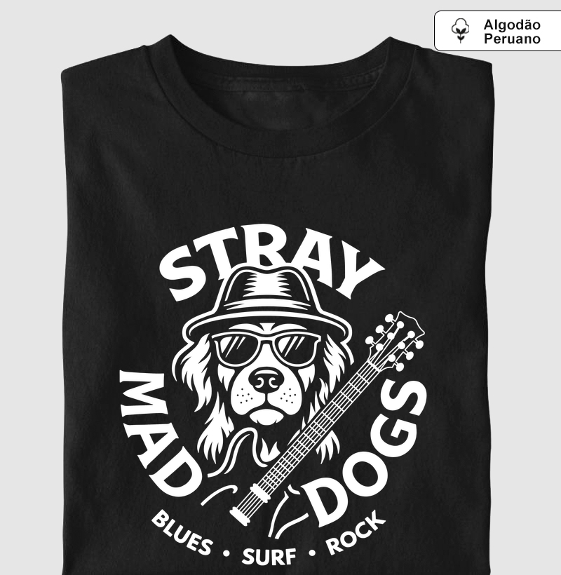 Stray Mad Dogs : Off white / Off Black