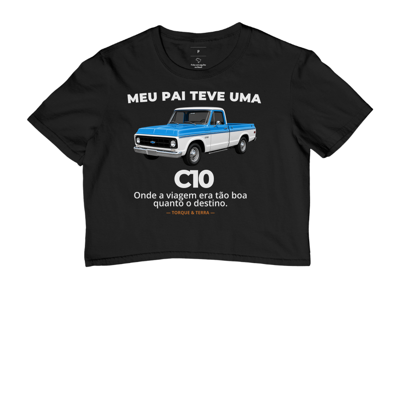 Meu pai teve uma - C10 - azul e branca