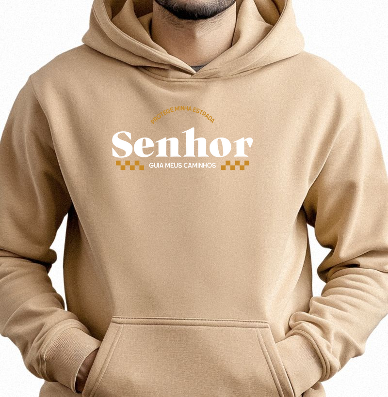  Moletom Hoodie Cristão Bênção na Estrada