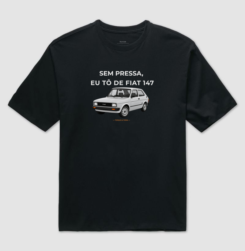 Sem pressa, eu tô de Fiat 147 - Prata