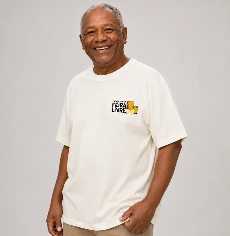 Pai especialista em feira livre