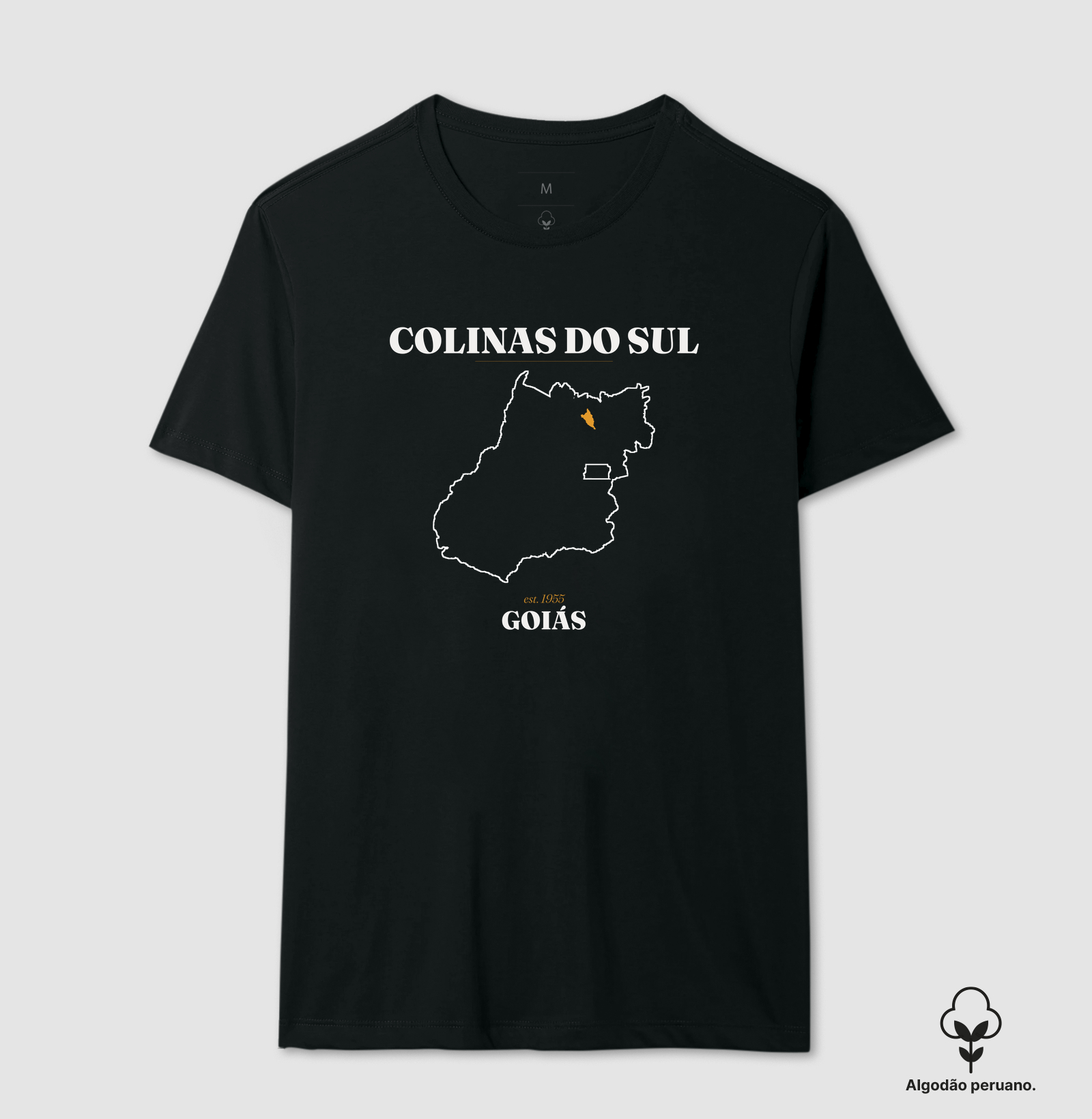 Colinas do Sul | Legado GO - Camiseta Algodão Peruano