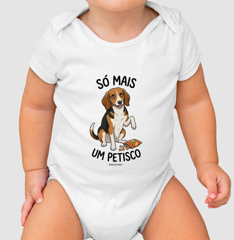 BODY BEBÊ BEAGLE PETISCO