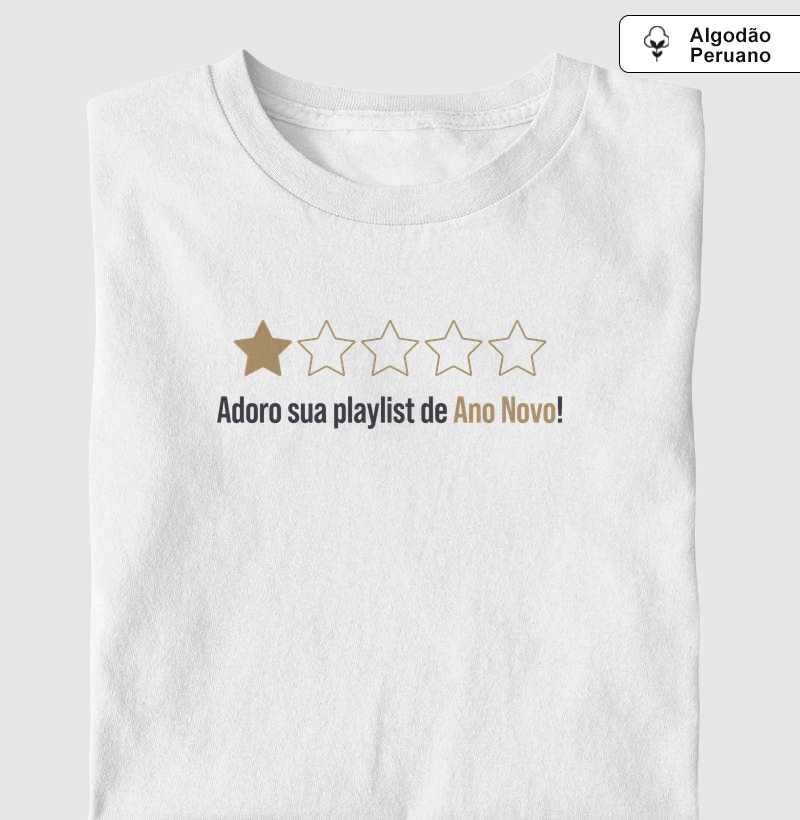 Adoro sua playlist de Ano Novo!