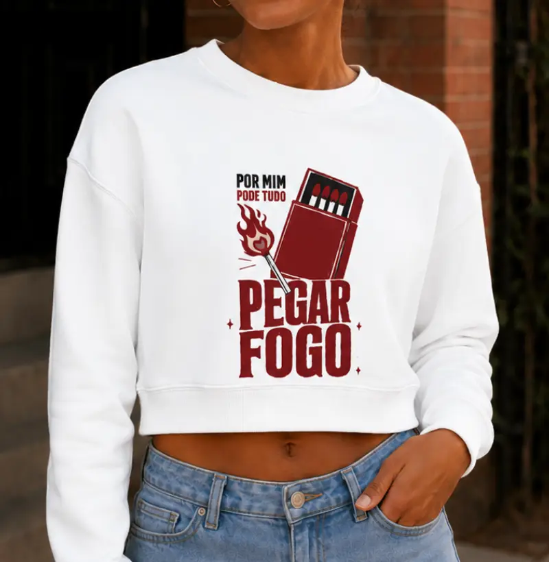 por mim pode pegar fogo