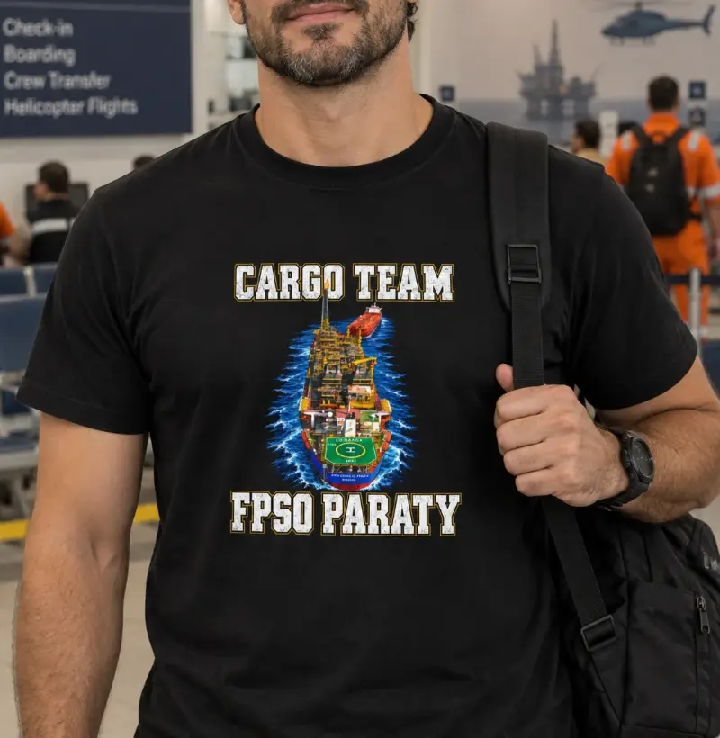Cargo Team FPSO Paraty - Camiseta