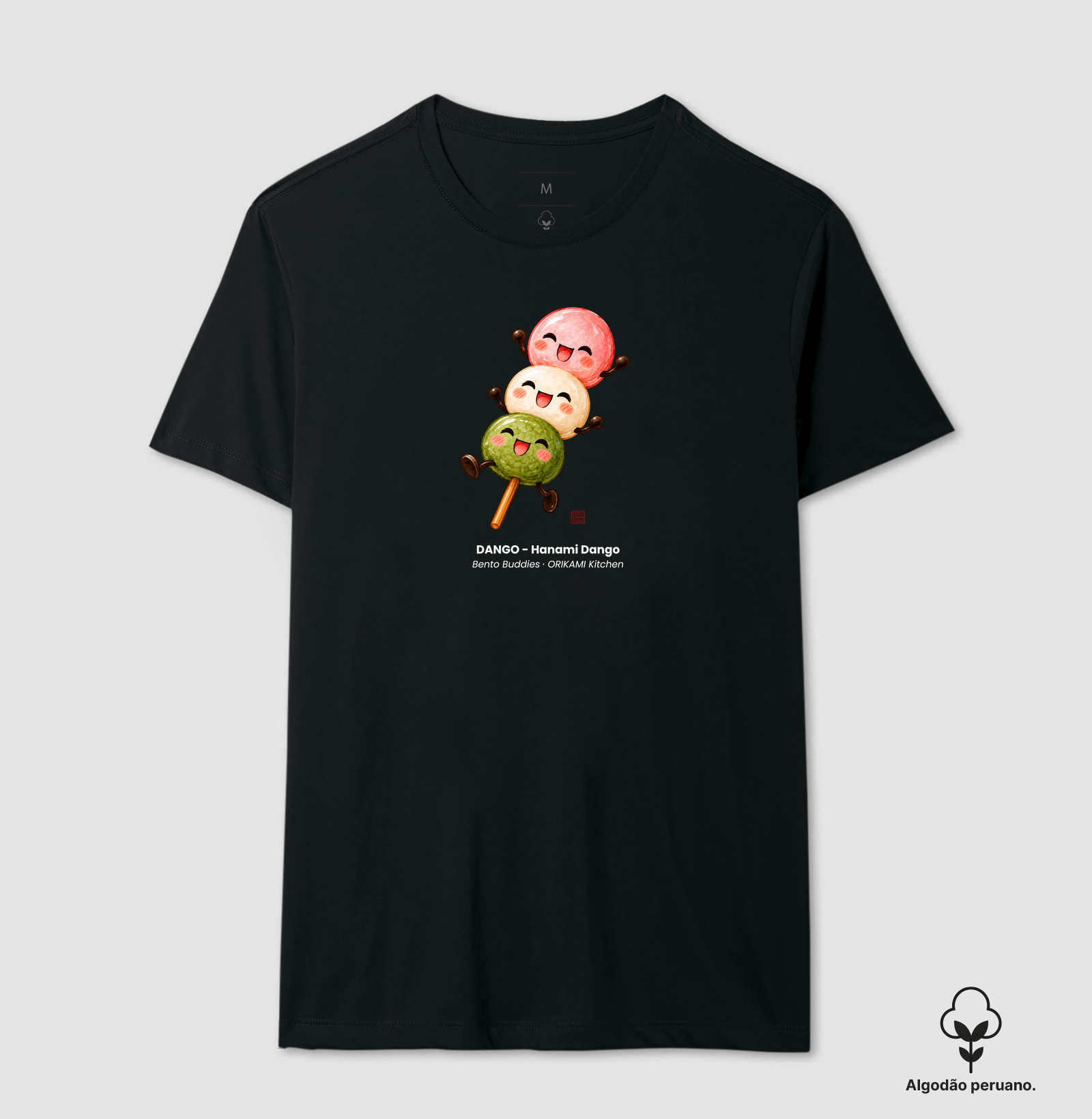 DANGO - Hanami Dango - Camiseta Algodão Peruano