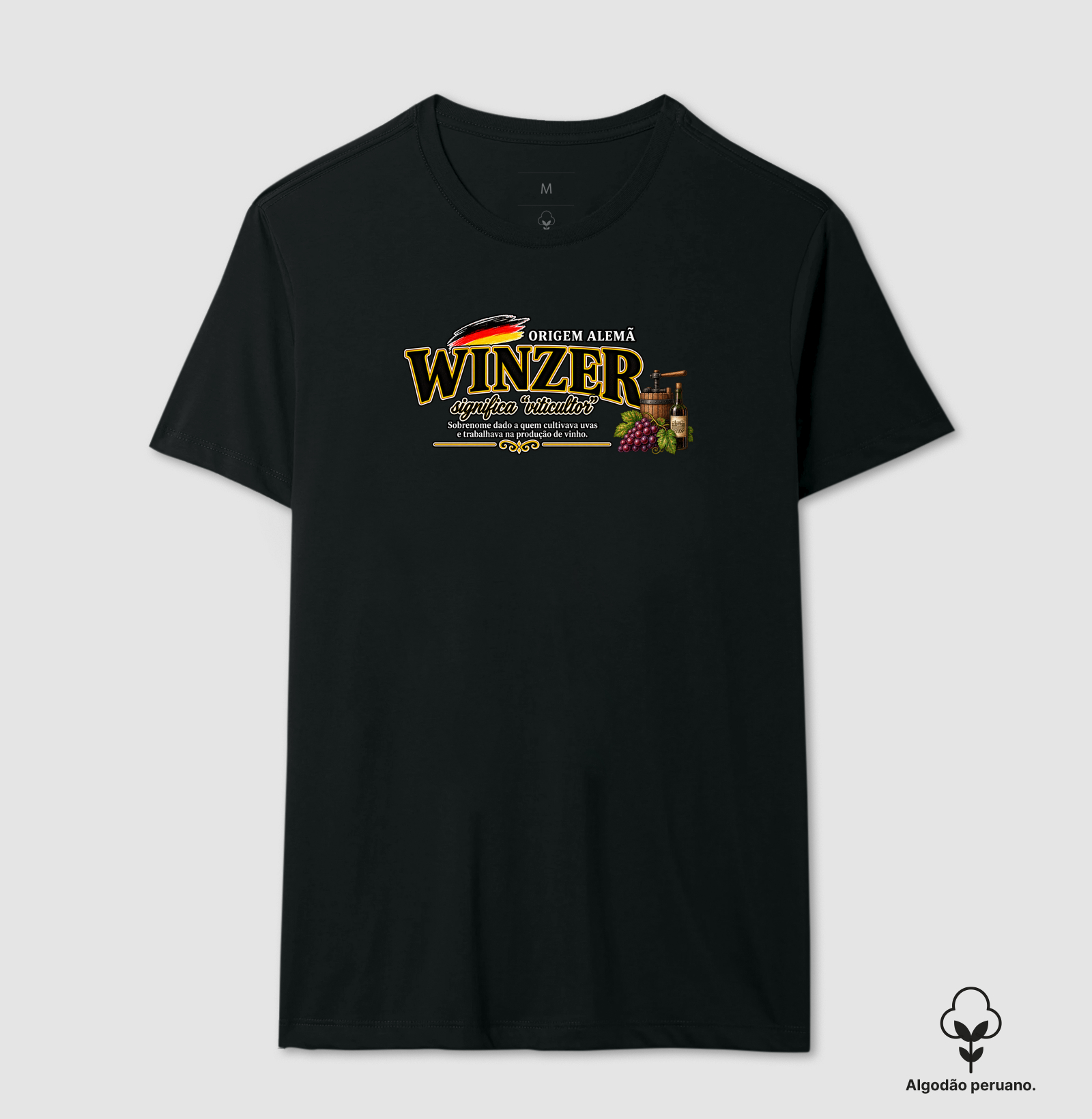 Winzer  - Camiseta Algodão Peruano
