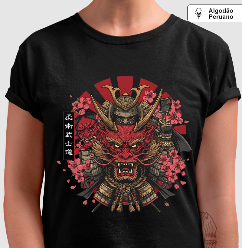 Dragão - Jiu-Jitsu Lifestyle - Algodão Peruano