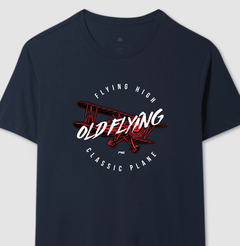 Camiseta Old flying