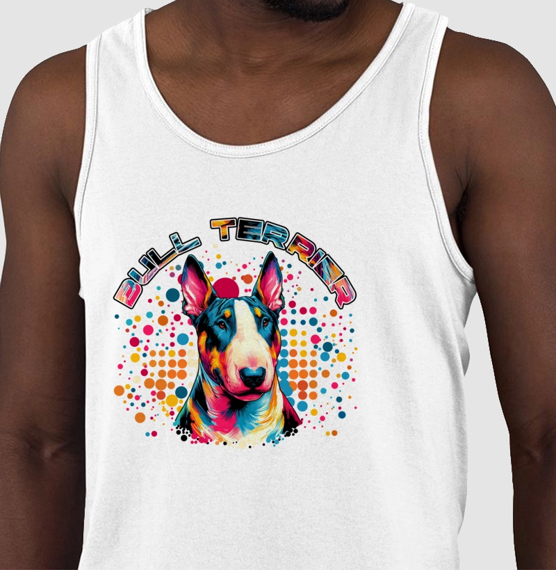 Bull Terrier Pop Art