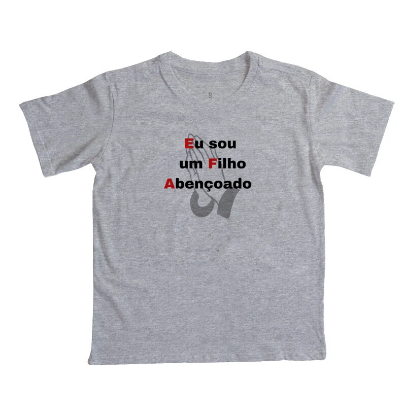 Infantil Filho Abençoado Cores