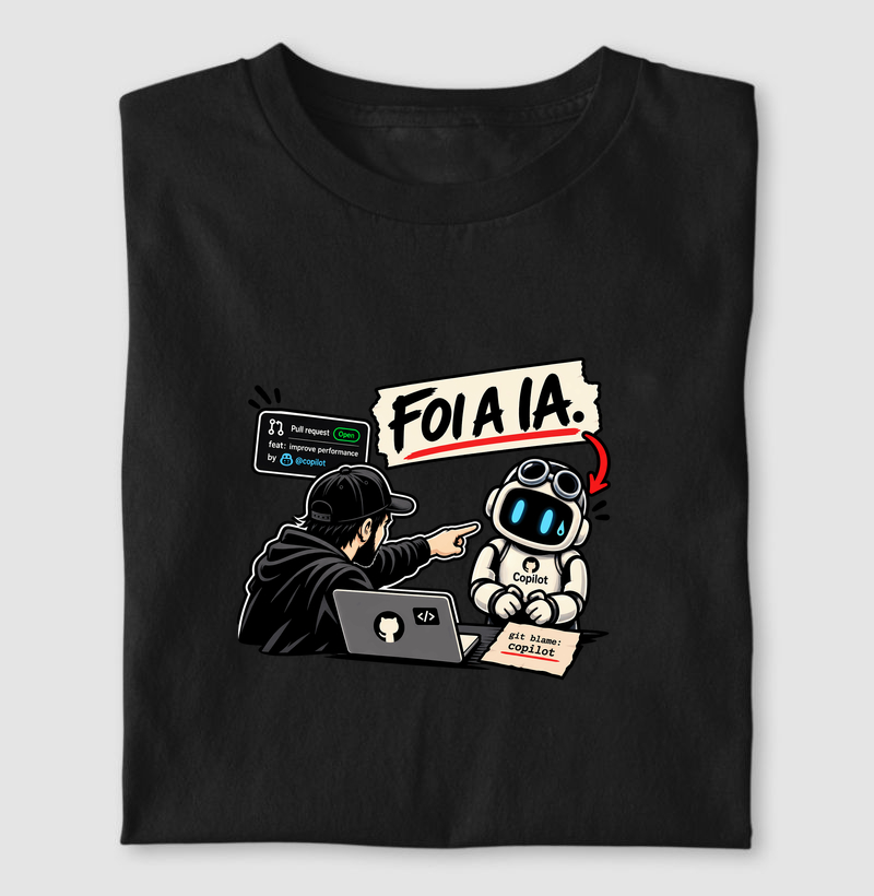Foi a IA Masculino. — Humor Dev Edition