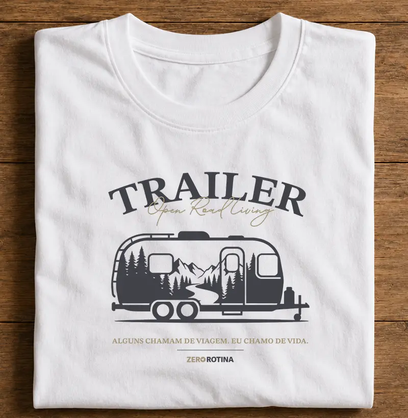 Trailer - Open Road Living - Camiseta