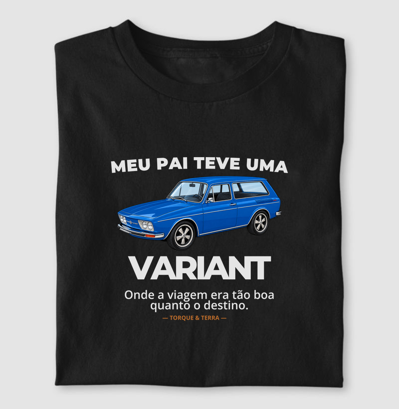 Meu pai teve uma - VARIANT - azul arara