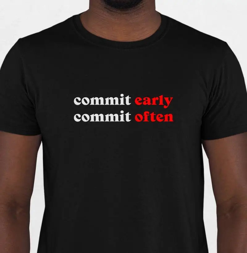 Camiseta  Commit Often