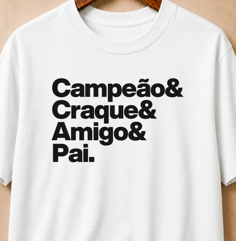 Campeão Craque Amigo Pai