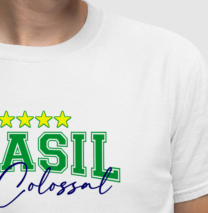 Camiseta Brasil Hexa Colossal