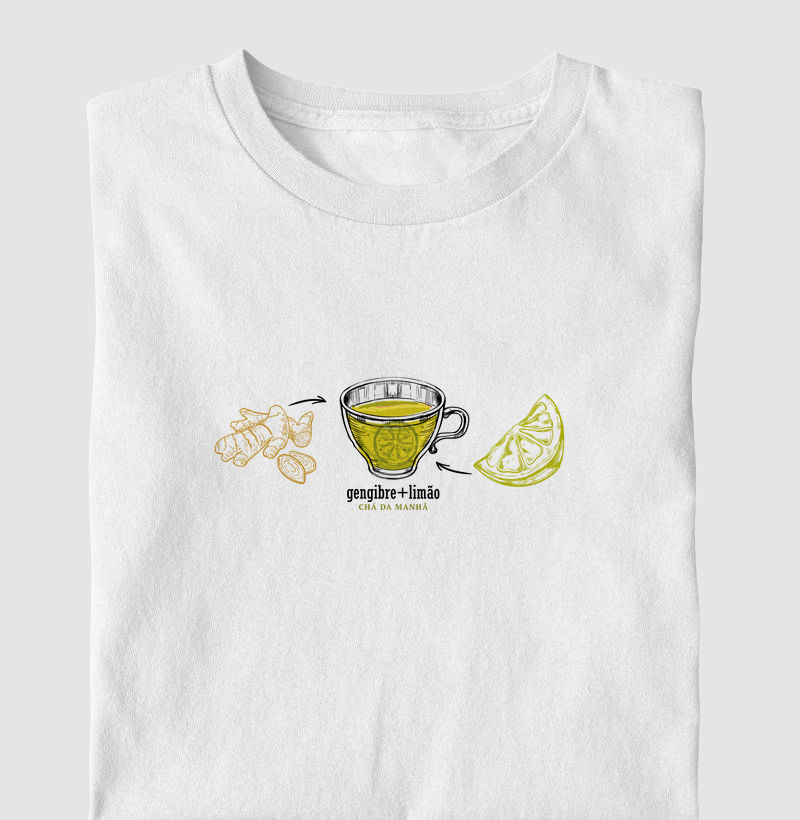 T-shit Gengibre com Limão