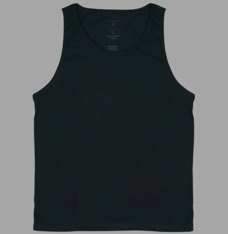 Regata básica Lisa 100% Algodão