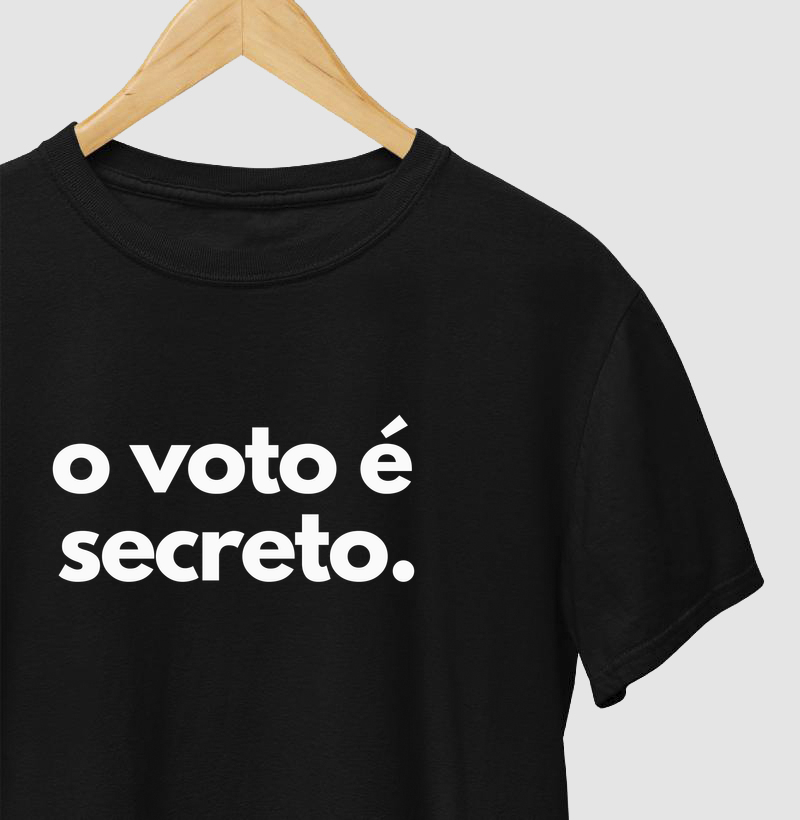 O voto é secreto.