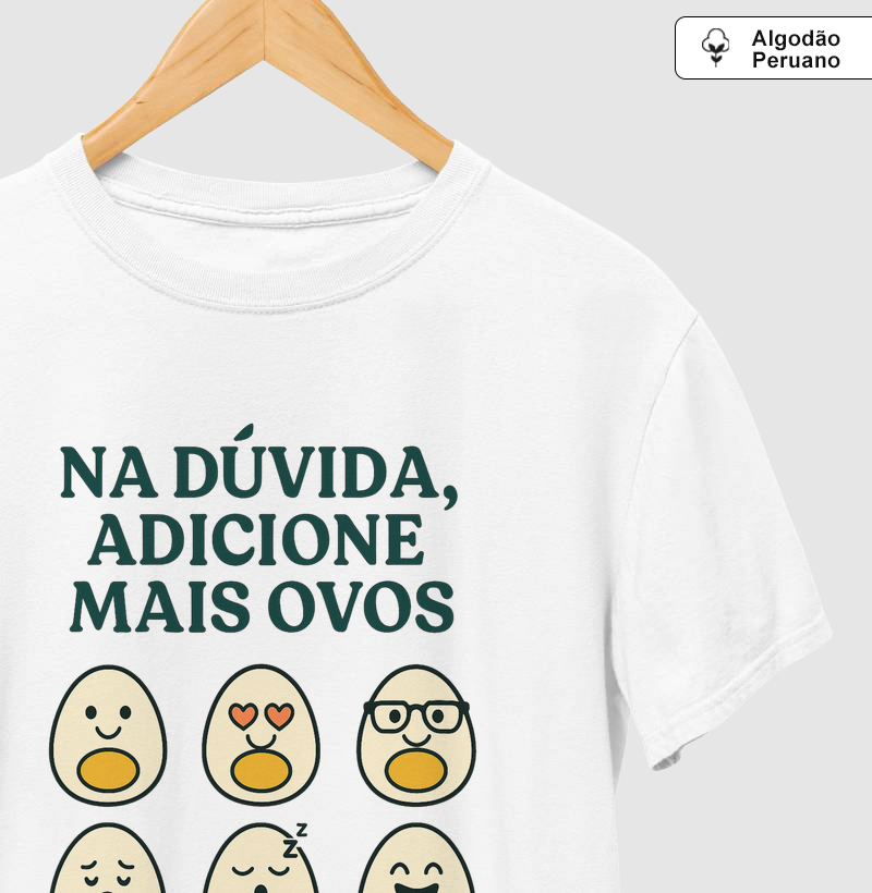Na dúvida adicione mais ovos