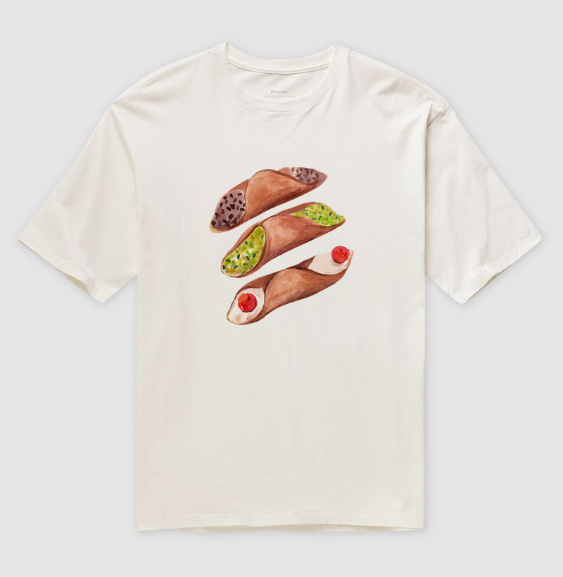 Camiseta Oversized Cannoli