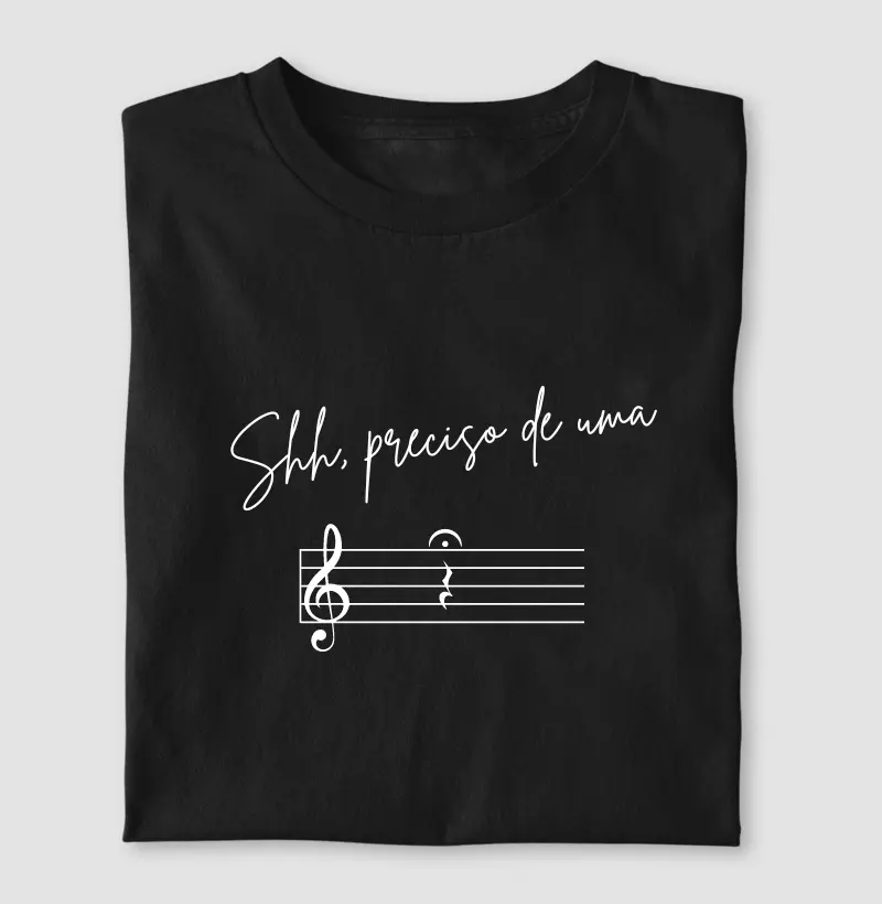 Shh, preciso de uma (pausa)