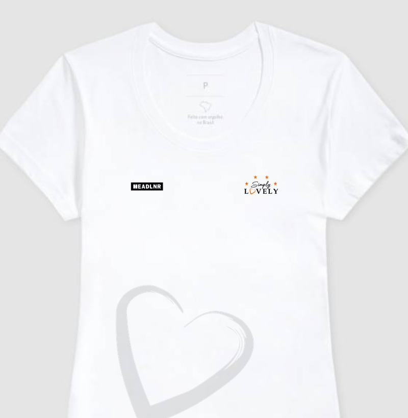 Baby Look Feminina "Simply Lovely"