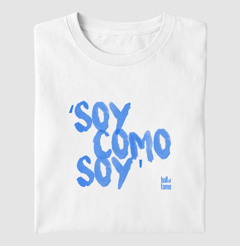 Camiseta estampada hall of fame - soy como soy