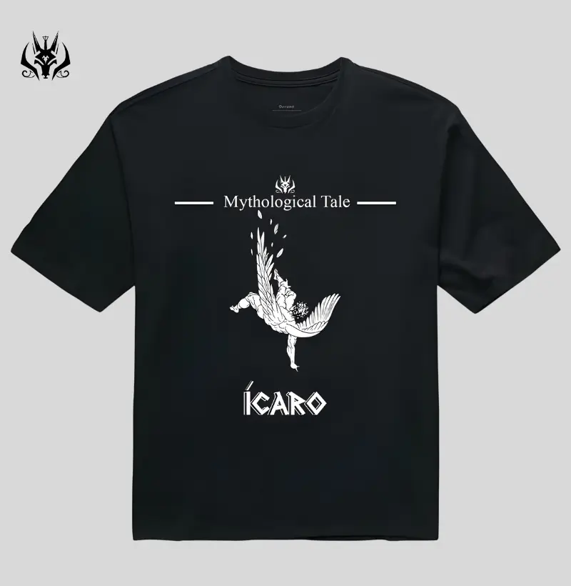 Camiseta Oversized - Ícaro (Edição Mythological Tale)
