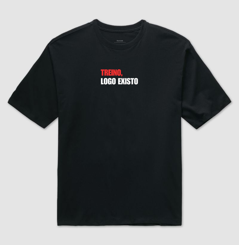 Treino, logo existo