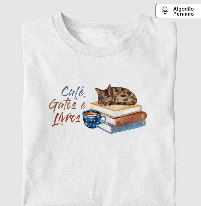 Café, Gatos e Livros