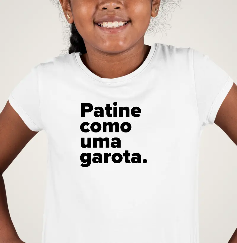 Patine como uma garota.