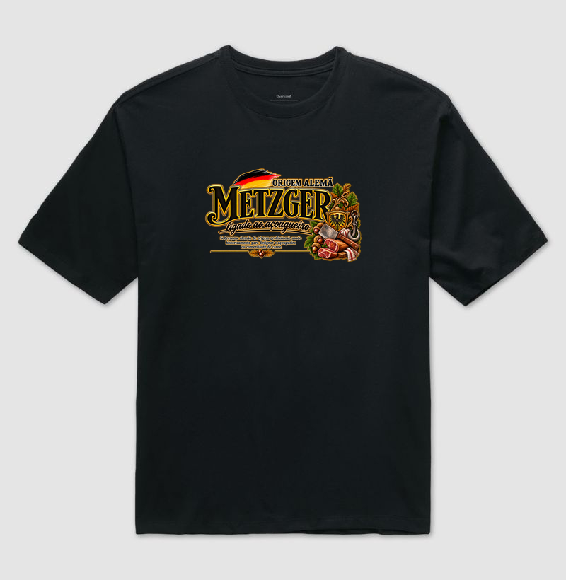 Metzger  - Camiseta Oversized