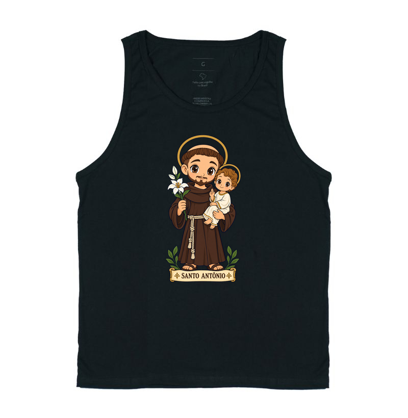 Santo Antonio estilo chibi