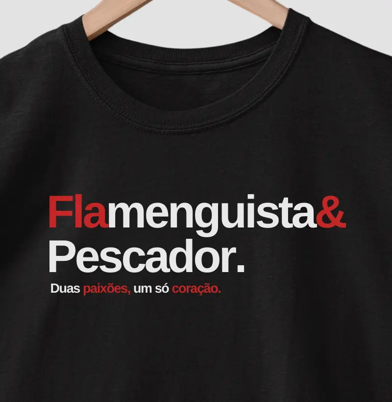 FLAMENGUISTA E PESCADOR APAIXONADO