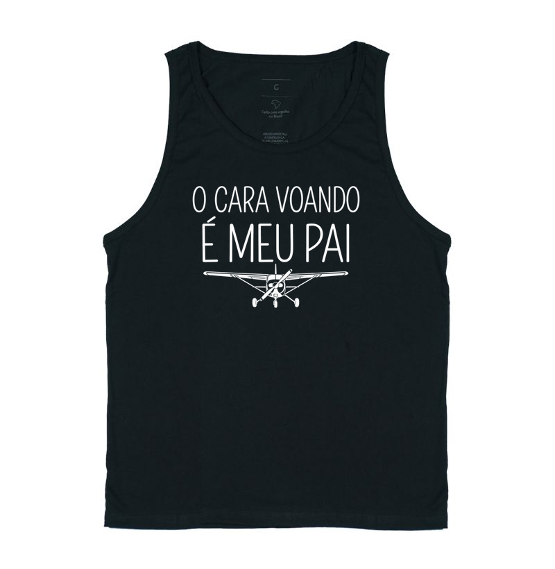 "O cara voando é meu pais" - Regata