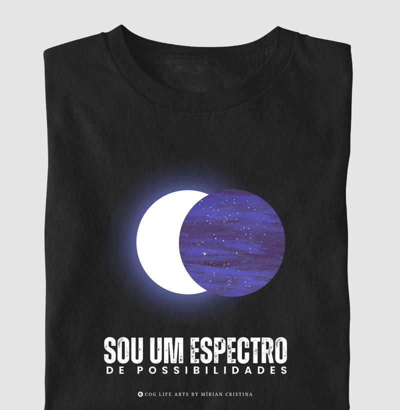 Camiseta Adulto Universo by Mírian Cristina