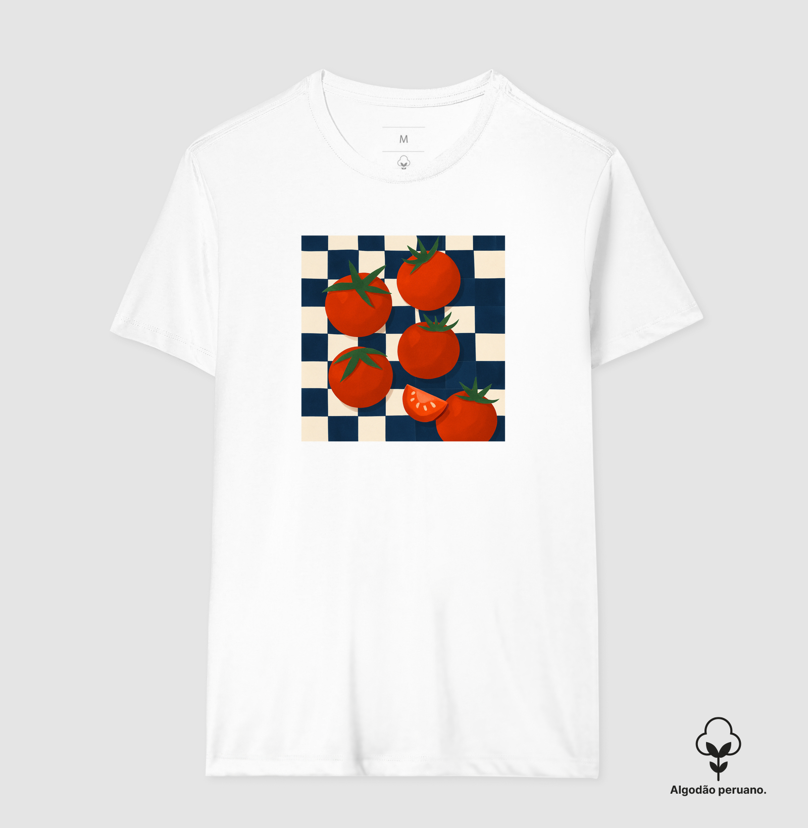 Camiseta Algodão Peruano Tomato 
