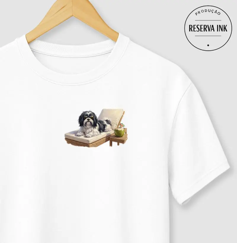 Lhasa Apso Preto - Férias