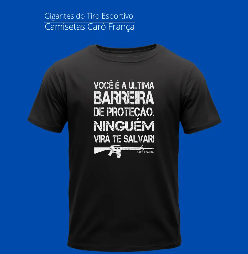 Você é a última barreira Carô França