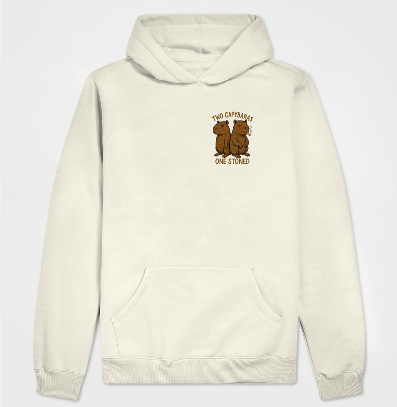 Two Capybaras, One Stoned