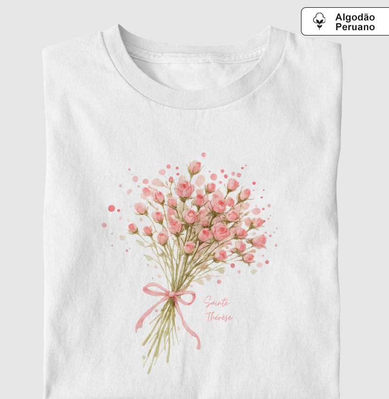 Santa Teresinha bouquet - algodão peruano