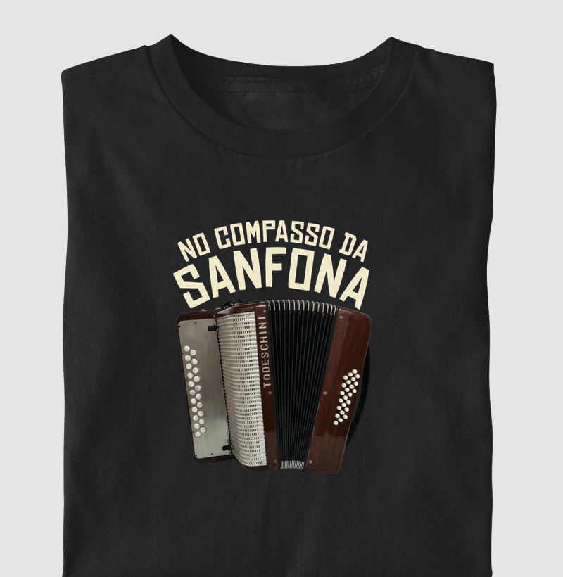 No compasso da sanfona