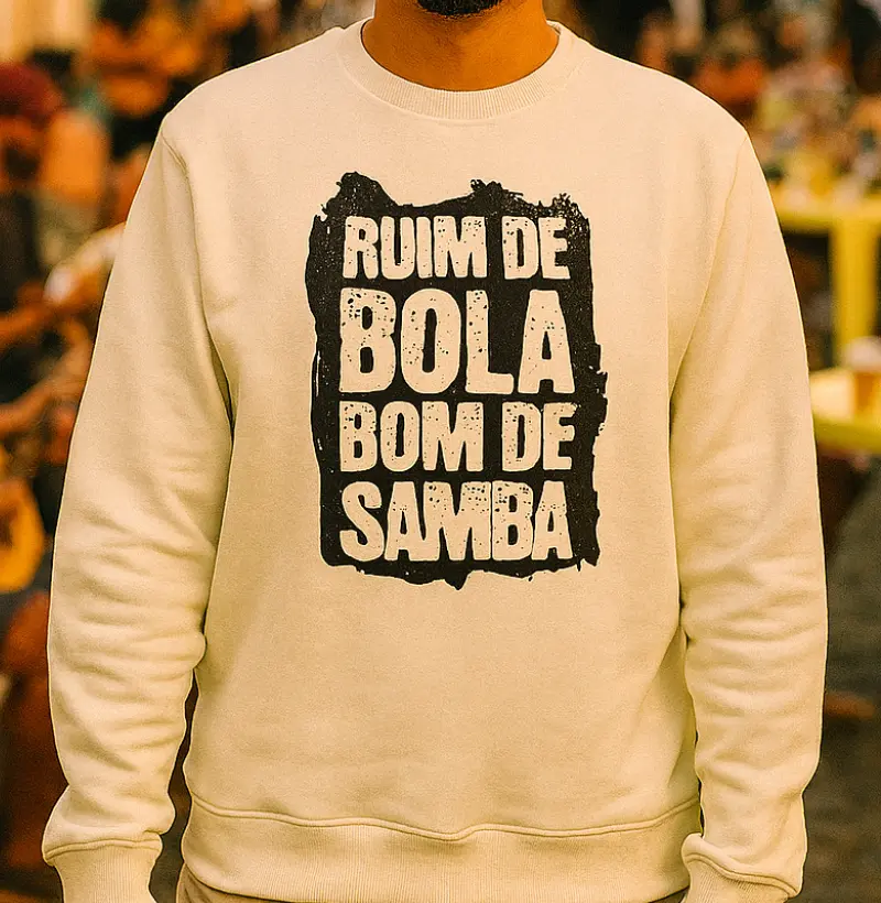 Ruim de bola bom de Samba