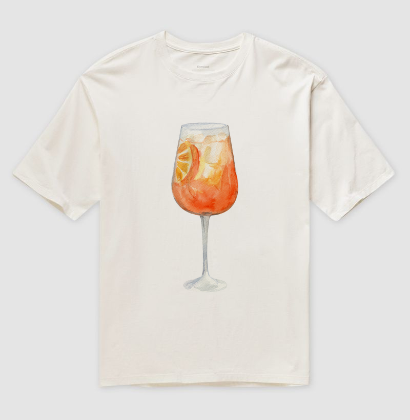 Camiseta Oversized Aperitivo
