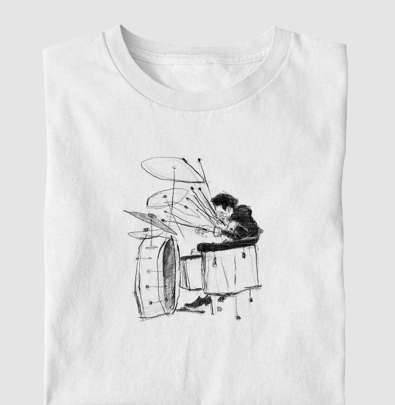 Baterista JazzBlues - Camiseta