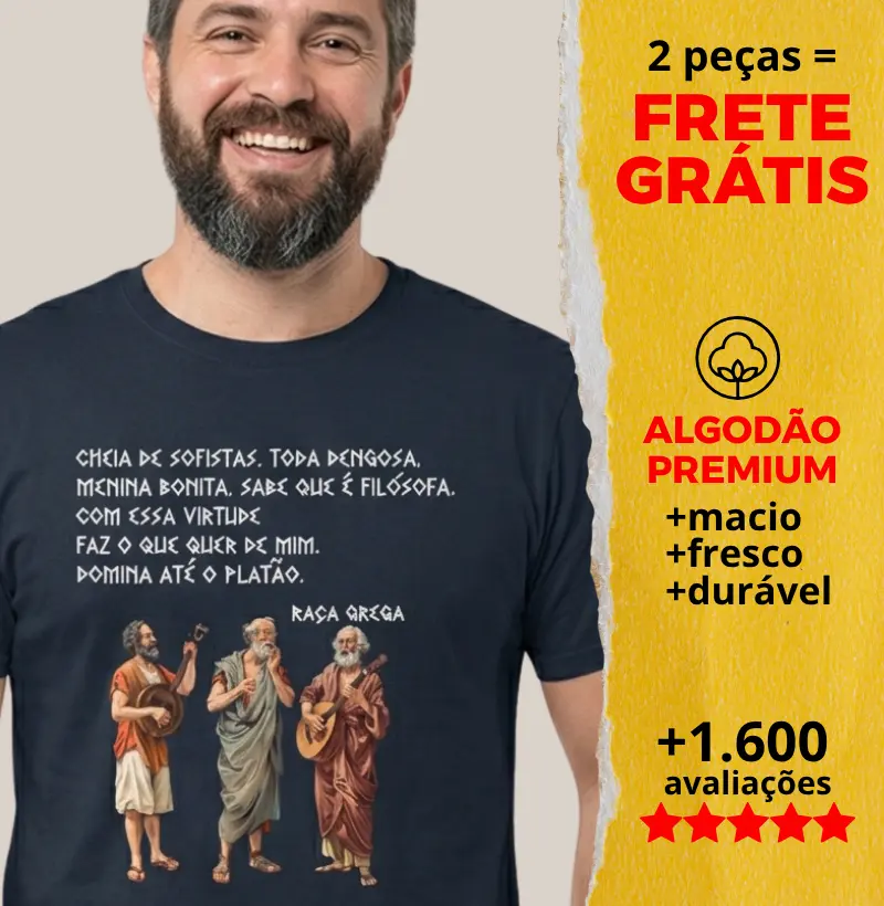 Camiseta Cheia de Sofistas